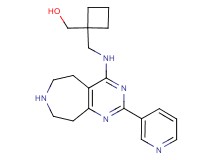 [1-({[2-(3-pyridinyl)-6,7,8,9-tetrahydro-5H-pyrimido[4,5-d]azepin-4-yl]amino}methyl)cyclobutyl]methanol hydrochloride