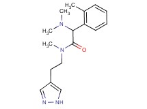 2-(dimethylamino)-N-methyl-2-(2-methylphenyl)-N-[2-(1H-pyrazol-4-yl)ethyl]acetamide