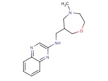 N-[(4-methyl-1,4-oxazepan-6-yl)methyl]quinoxalin-2-amine