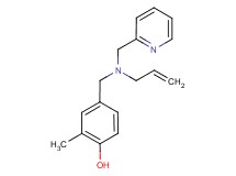 4-{[allyl(pyridin-2-ylmethyl)amino]methyl}-2-methylphenol