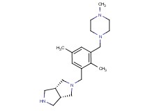 rel-(3aR,6aS)-2-{2,5-dimethyl-3-[(4-methyl-1-piperazinyl)methyl]benzyl}octahydropyrrolo[3,4-c]pyrrole dihydrochloride