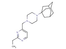 4-{[4-(1-adamantyl)piperazin-1-yl]methyl}-2-ethylpyrimidine