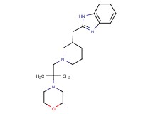 2-{[1-(2-methyl-2-morpholin-4-ylpropyl)piperidin-3-yl]methyl}-1H-benzimidazole