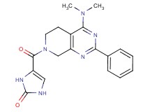 4-{[4-(dimethylamino)-2-phenyl-5,8-dihydropyrido[3,4-d]pyrimidin-7(6H)-yl]carbonyl}-1,3-dihydro-2H-imidazol-2-one