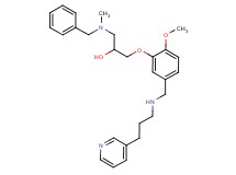 1-[benzyl(methyl)amino]-3-[2-methoxy-5-({[3-(3-pyridinyl)propyl]amino}methyl)phenoxy]-2-propanol