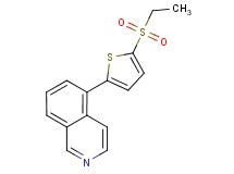 5-[5-(ethylsulfonyl)-2-thienyl]isoquinoline