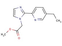 methyl [2-(5-ethylpyridin-2-yl)-1H-imidazol-1-yl]acetate