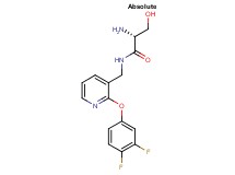 N~1~-{[2-(3,4-difluorophenoxy)pyridin-3-yl]methyl}-D-serinamide