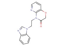 4-[2-(1H-benzimidazol-1-yl)ethyl]-2H-pyrido[3,2-b][1,4]oxazin-3(4H)-one