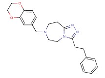 7-(2,3-dihydro-1,4-benzodioxin-6-ylmethyl)-3-(2-phenylethyl)-6,7,8,9-tetrahydro-5H-[1,2,4]triazolo[4,3-d][1,4]diazepine