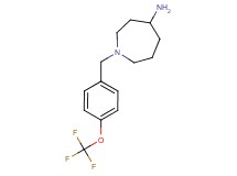 1-[4-(trifluoromethoxy)benzyl]-4-azepanamine dihydrochloride
