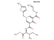 methyl N-({5-[(allylamino)carbonyl]-1-[(5-methyl-2-furyl)methyl]-4-oxo-1,4-dihydro-3-pyridinyl}carbonyl)-L-isoleucinate