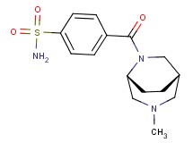 4-{[(1S*,5R*)-3-methyl-3,6-diazabicyclo[3.2.2]non-6-yl]carbonyl}benzenesulfonamide