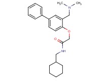 N-(cyclohexylmethyl)-2-({3-[(dimethylamino)methyl]-4-biphenylyl}oxy)acetamide