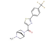 (1S*,4S*)-2-methyl-5-({2-[4-(trifluoromethyl)phenyl]-1,3-thiazol-4-yl}carbonyl)-2,5-diazabicyclo[2.2.1]heptane