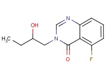 5-fluoro-3-(2-hydroxybutyl)quinazolin-4(3H)-one