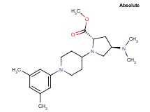 methyl (2S,4R)-4-(dimethylamino)-1-[1-(3,5-dimethylphenyl)piperidin-4-yl]pyrrolidine-2-carboxylate