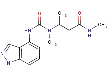 3-[[(1H-indazol-4-ylamino)carbonyl](methyl)amino]-N-methylbutanamide