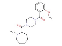 2-{[4-(2-methoxybenzoyl)-1-piperazinyl]carbonyl}-1-methylazepane