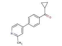 cyclopropyl[4-(2-methylpyridin-4-yl)phenyl]methanone