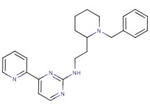 N-[2-(1-benzyl-2-piperidinyl)ethyl]-4-(2-pyridinyl)-2-pyrimidinamine