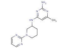 6-methyl-N~4~-[1-(2-pyrimidinyl)-3-piperidinyl]-2,4-pyrimidinediamine
