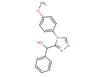 [4-(4-methoxyphenyl)-4H-1,2,4-triazol-3-yl](phenyl)methanol
