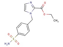 ethyl 1-[4-(aminosulfonyl)benzyl]-1H-imidazole-2-carboxylate