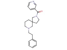 7-(2-phenylethyl)-2-(3-pyridinylcarbonyl)-2,7-diazaspiro[4.5]decane