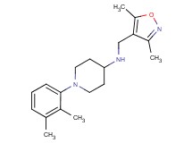 N-[(3,5-dimethylisoxazol-4-yl)methyl]-1-(2,3-dimethylphenyl)piperidin-4-amine