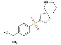 2-[(4-isopropylphenyl)sulfonyl]-2,7-diazaspiro[4.5]decane hydrochloride