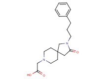 [3-oxo-2-(3-phenylpropyl)-2,8-diazaspiro[4.5]dec-8-yl]acetic acid