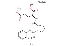 dimethyl 1-(4-methyl-2-quinazolinyl)prolyl-L-glutamate