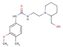 N-{2-[2-(hydroxymethyl)piperidin-1-yl]ethyl}-N'-(3-methoxy-4-methylphenyl)urea
