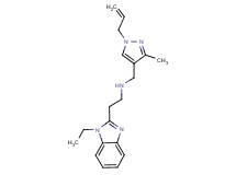 N-[(1-allyl-3-methyl-1H-pyrazol-4-yl)methyl]-2-(1-ethyl-1H-benzimidazol-2-yl)ethanamine