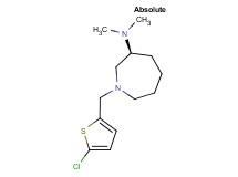 (3S)-1-[(5-chloro-2-thienyl)methyl]-N,N-dimethylazepan-3-amine