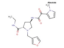 (4R)-N-ethyl-1-(3-furylmethyl)-4-{[(1-methyl-1H-pyrrol-2-yl)(oxo)acetyl]amino}-L-prolinamide