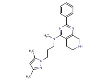N-[3-(3,5-dimethyl-1H-pyrazol-1-yl)propyl]-N-methyl-2-phenyl-5,6,7,8-tetrahydropyrido[3,4-d]pyrimidin-4-amine