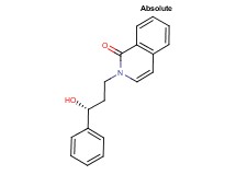 2-[(3R)-3-hydroxy-3-phenylpropyl]isoquinolin-1(2H)-one