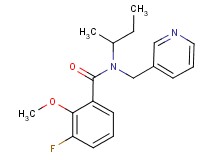 N-(sec-butyl)-3-fluoro-2-methoxy-N-(pyridin-3-ylmethyl)benzamide