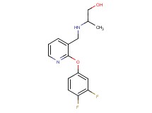 2-({[2-(3,4-difluorophenoxy)pyridin-3-yl]methyl}amino)propan-1-ol