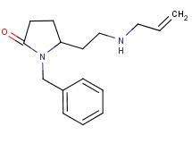 5-[2-(allylamino)ethyl]-1-benzyl-2-pyrrolidinone