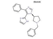 3'-[(3S)-1-benzylpyrrolidin-3-yl]-5'-phenyl-1H,3'H-2,4'-biimidazole