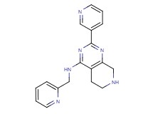 2-pyridin-3-yl-N-(pyridin-2-ylmethyl)-5,6,7,8-tetrahydropyrido[3,4-d]pyrimidin-4-amine