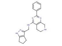 2-phenyl-N-(1,4,5,6-tetrahydrocyclopenta[c]pyrazol-3-ylmethyl)-5,6,7,8-tetrahydropyrido[3,4-d]pyrimidin-4-amine
