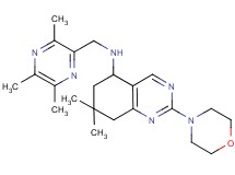 7,7-dimethyl-2-(4-morpholinyl)-N-[(3,5,6-trimethyl-2-pyrazinyl)methyl]-5,6,7,8-tetrahydro-5-quinazolinamine