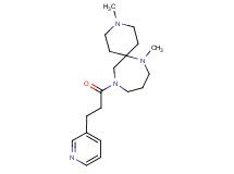 3,7-dimethyl-11-(3-pyridin-3-ylpropanoyl)-3,7,11-triazaspiro[5.6]dodecane