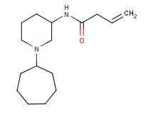 N-(1-cycloheptyl-3-piperidinyl)-3-butenamide