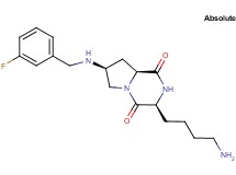 (3S,7S,8aS)-3-(4-aminobutyl)-7-[(3-fluorobenzyl)amino]hexahydropyrrolo[1,2-a]pyrazine-1,4-dione