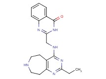 2-{[(2-ethyl-6,7,8,9-tetrahydro-5H-pyrimido[4,5-d]azepin-4-yl)amino]methyl}-4(3H)-quinazolinone dihydrochloride